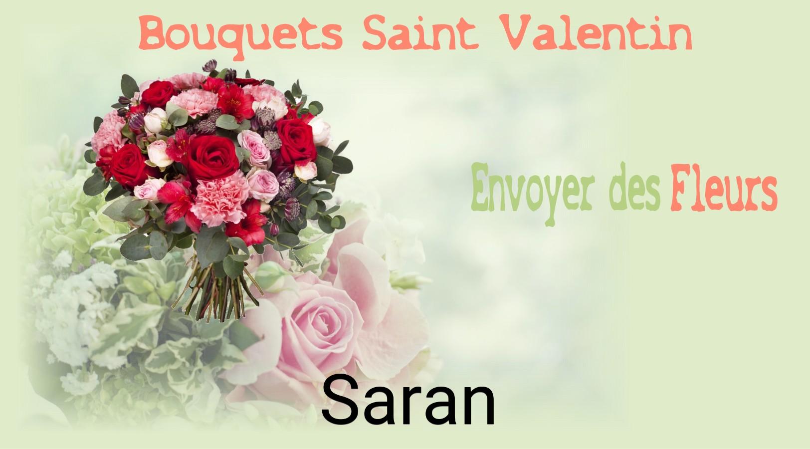 Roses de Saint-Valentin livrées à Saran